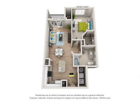 100 Woods Walk 1-3 Beds Apartment for Rent - Photo Gallery 55